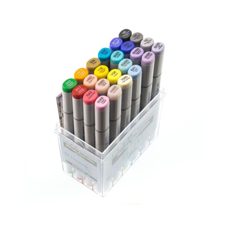 Набор Copic Sketch "Manga Illustration" 24 маркеров