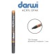 Акриловый маркер Darwi "Acryl Opak" №752 Оранжевый, наконечник 1мм