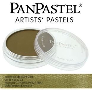 Пастель сухая "PanPastel" 270.1 Yellow Ochre Extra Dark (охра желтая экстра темная) PP22701