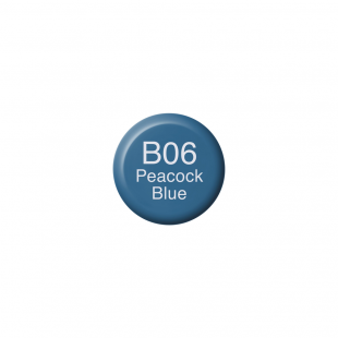 Спиртовые чернила Copic "INK" B06 Peacock Blue (12мл)