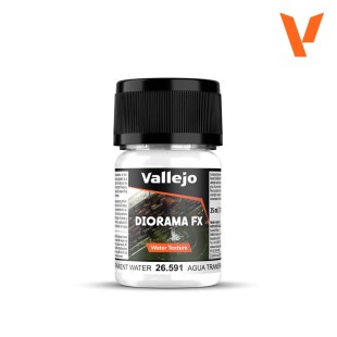 Гель акриловый Vallejo "Transparent Water" 26.591 имитирующий воду, 35мл