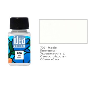 Краска лаковая по стеклу Maimeri "Idea Vetro" 60мл, №700 Медиум (5314700)