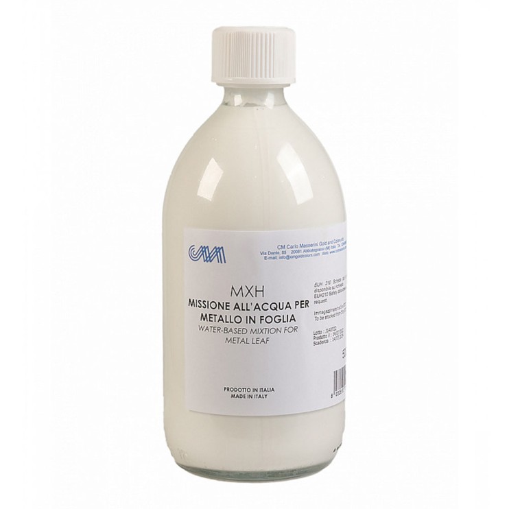 Клей для золочения "Masserini" водный, 250мл (стеклянная бутылка)