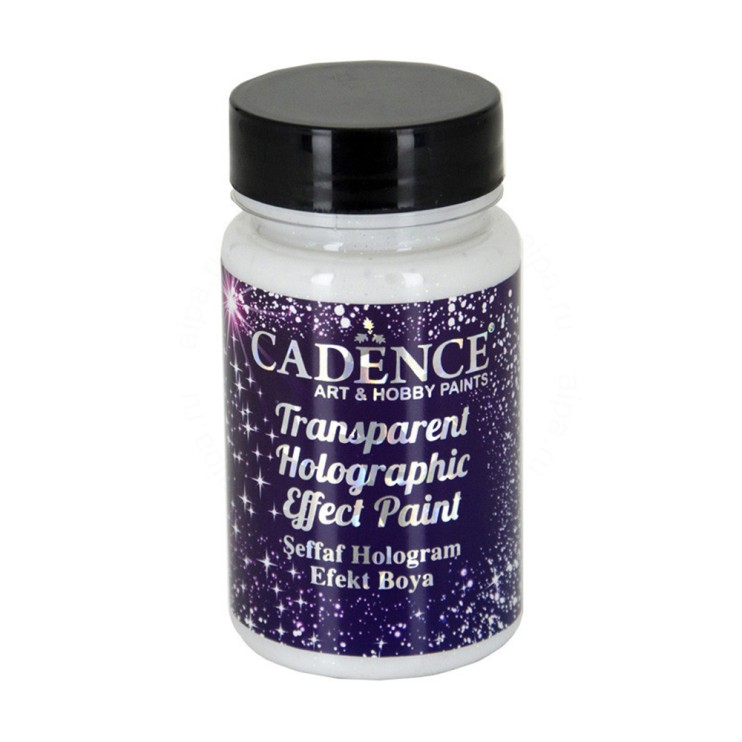 Гель с блестками "Transparent Holographic Effect Paint" 90мл