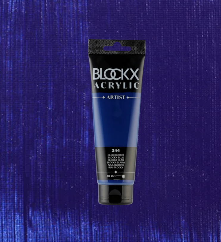 Акрил Blockx Artist №244 BLOCKX blue/ Синий BLOCKX, 250мл