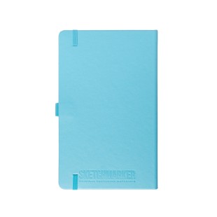 Блокнот для зарисовок Sketchmarker 13x21см, 140г/м2, 80л, твердая обложка Небесно-голубой