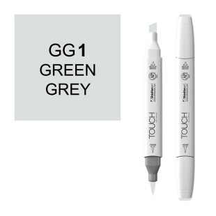 Маркер Touch Twin "Brush" цвет GG1 (серо-зеленый 1)