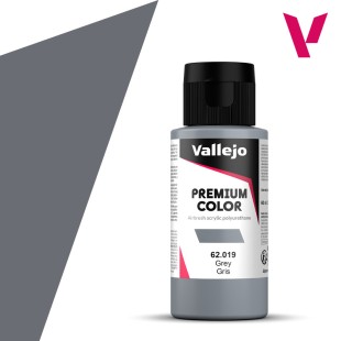 Акрил для аэрографии "Premium" 62.019 (Grey), 60 мл