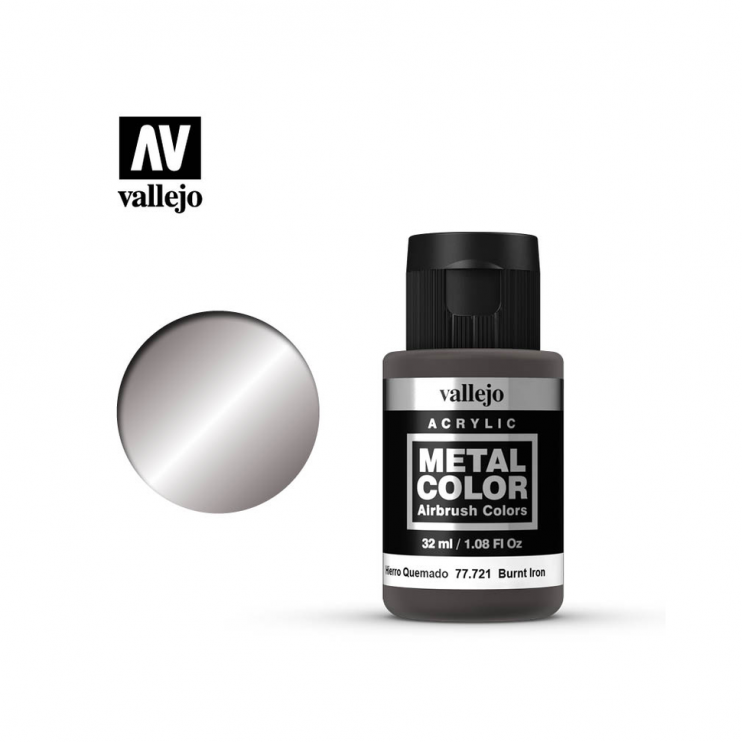 Краска для аэрографии "Metal Color" 77.721 Burnt Iron