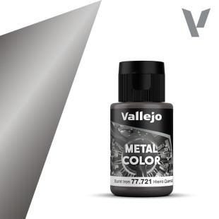 Краска металлик Vallejo "Metal Color" 77.721 Burnt Iron, 32мл