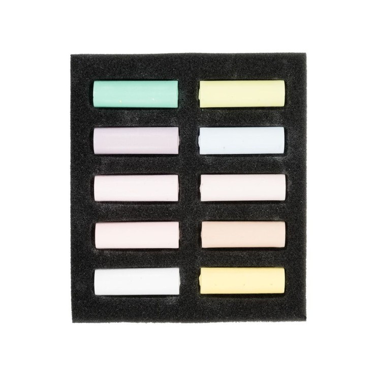 Набор сухой пастели Rembrandt "Highlights" светлые оттенки / 10 мелков