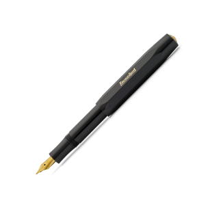 Ручка перьевая KAWECO "Classic Sport" B / 1.1мм / черный