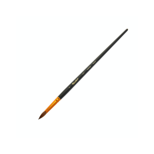 Колонок круглый укороченная вставка Roubloff "Series 1117" №7 матовая длинная ручка
