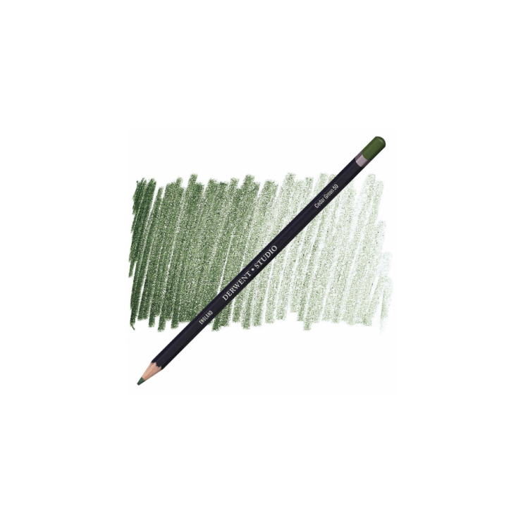 Карандаш цветной Derwent "Studio" №50 Зеленый кедровый (32150)