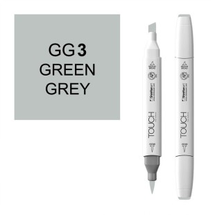 Маркер Touch Twin "Brush" цвет GG3 (серо-зеленый 3)