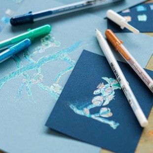 Набор гелевых ручек Gelly Roll "Van Gogh Museum" 5шт цвет ассорти