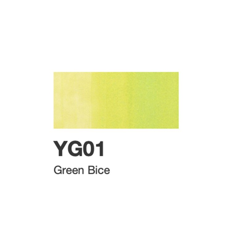 Спиртовые чернила Copic "INK" YG01 Green Bice (12мл)