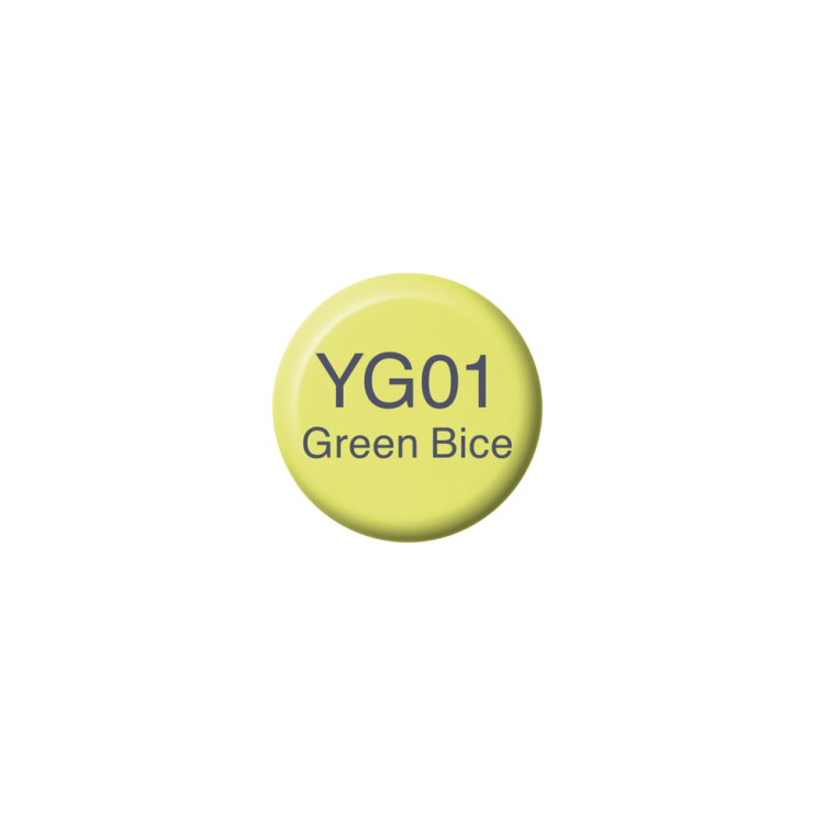 Спиртовые чернила Copic "INK" YG01 Green Bice (12мл)
