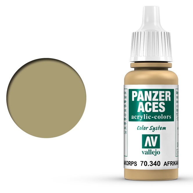 Акрил "Panzer Aces" 70.340 Afrikakorps Tank Crew Highlights