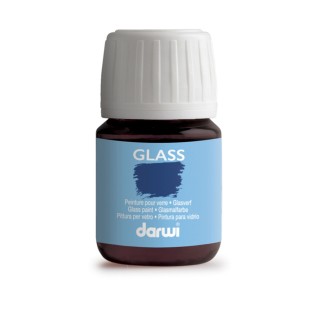 Краска акриловая по стеклу Darwi "Glass" 420 Сarmine (карминовая), 30 мл