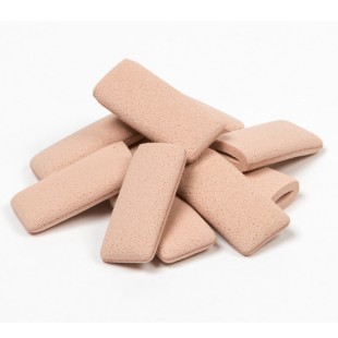 Набор насадок для мастихина "Panpastel" №2 прямоугольные, поролоновые, 10 шт.