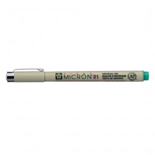 Ручка капиллярная Sakura "Pigma Micron" 01 Зеленый