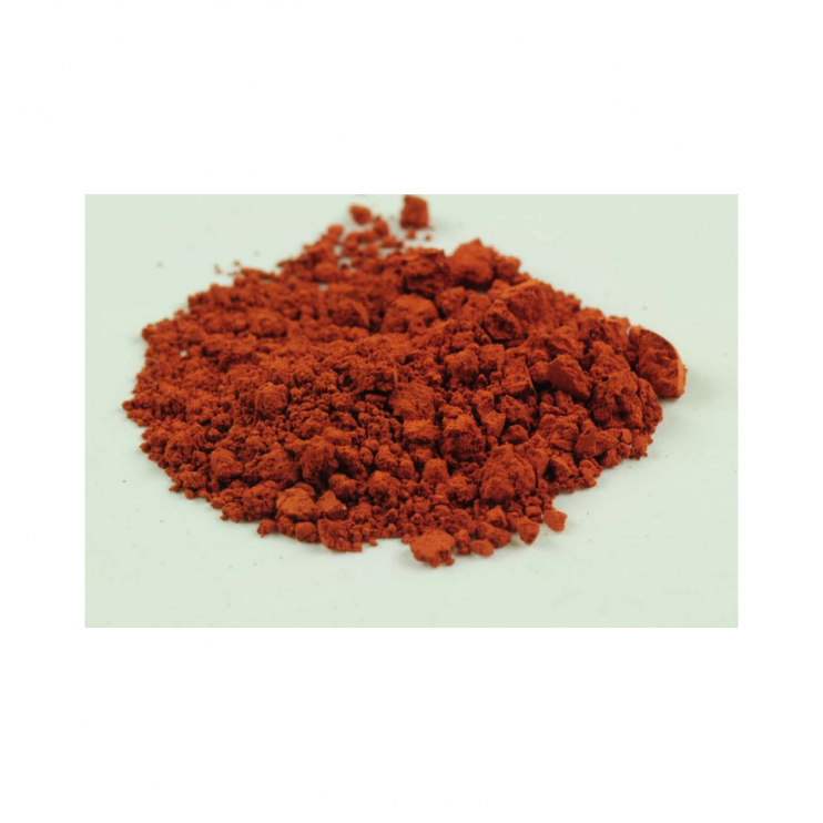 Пигмент художественный "Kremer" French Ochre RTFLES (Охра французская красная), 1000гр