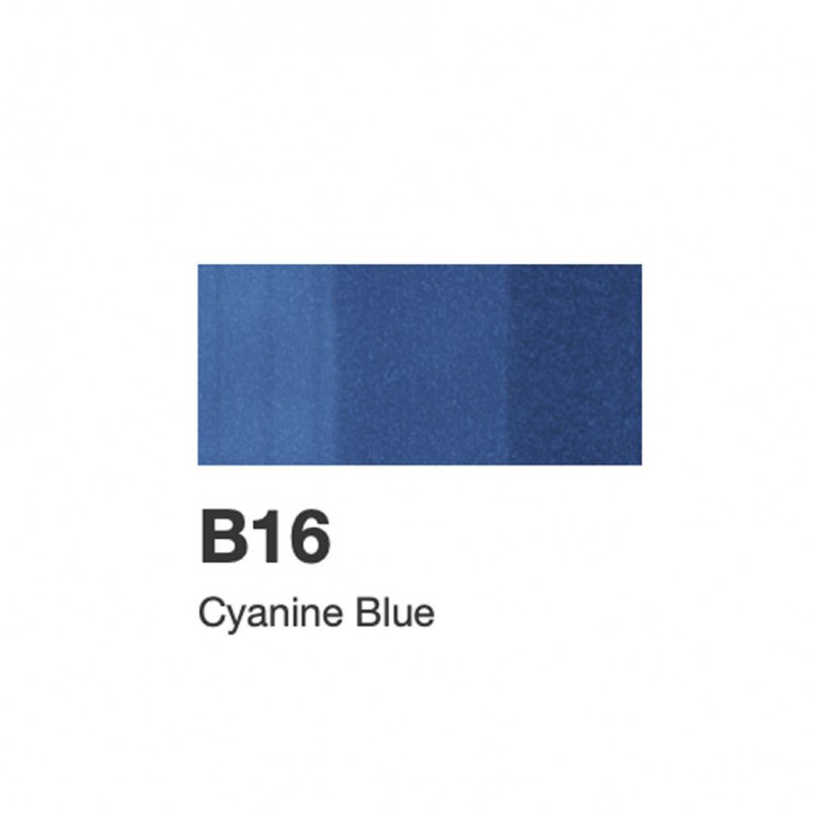 Спиртовые чернила Copic "INK" B16 Cyanine Blue (12мл)