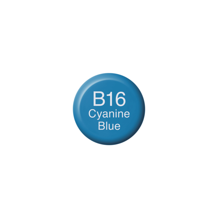 Спиртовые чернила Copic "INK" B16 Cyanine Blue (12мл)