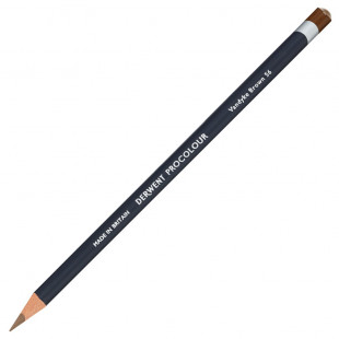 Карандаш цветной Derwent "Procolour" #56 Vandyke Brown (Ван-Дик коричневый) (2302488)