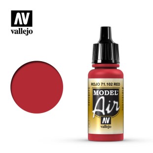 Краска для аэрографии "Model Air" цвет 71.102 (Red)