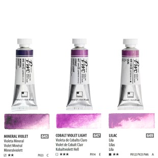 Краска акварельная SH "PWC" 3 тубы (№645, 647, 649) по 15мл