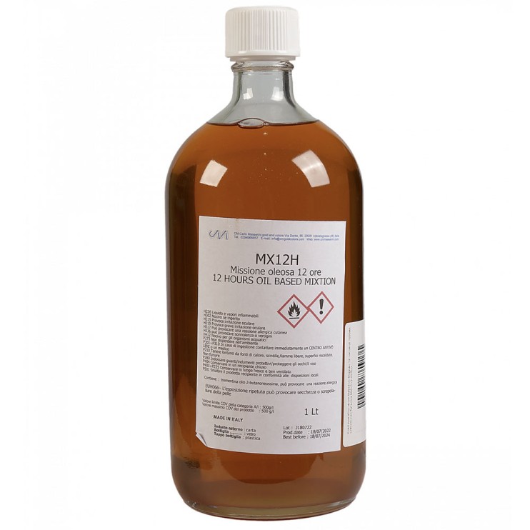 Клей для золочения "Masserini" мордан 12-часовой, 1000мл