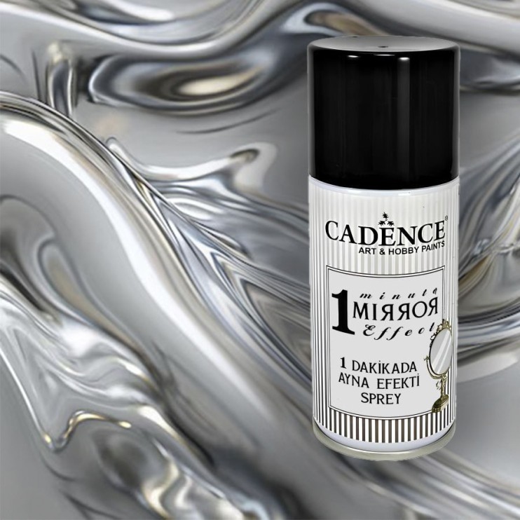 Краска в аэрозоле Cadence "1 Minute Mirror Effect" 150мл