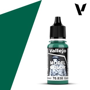 Краска акрил Vallejo "Model Color" 70.838 (Emerald), 17мл