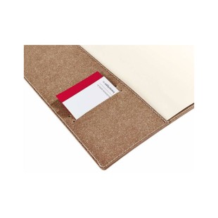 Блокнот в клетку SenseBook "Flap" S 9x14см , 80л , 80гр/м² (композиционная кожа)