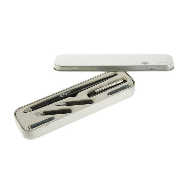 Перьевая ручка Manuscript "Master Scribe 3" с аксессуарами в пенале 