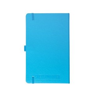 Блокнот для зарисовок Sketchmarker 9x14см, 140г/м2, 80л, твердая обложка Синий Карибский