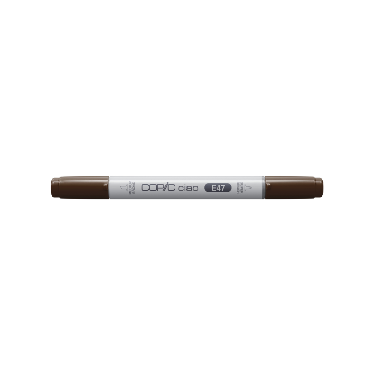 Маркер для скетчинга COPIC "CIAO" E47 Dark Brown