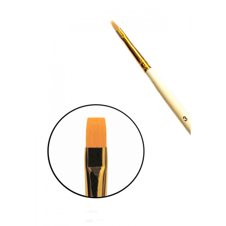 Синтетика плоская Chernaya Rechka "1322" №3 удлиненная ручка