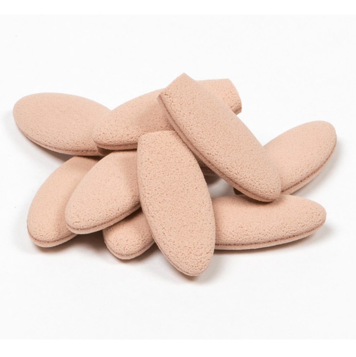 Набор насадок для мастихина "Panpastel" №3 овальные, поролоновые, 10 шт.