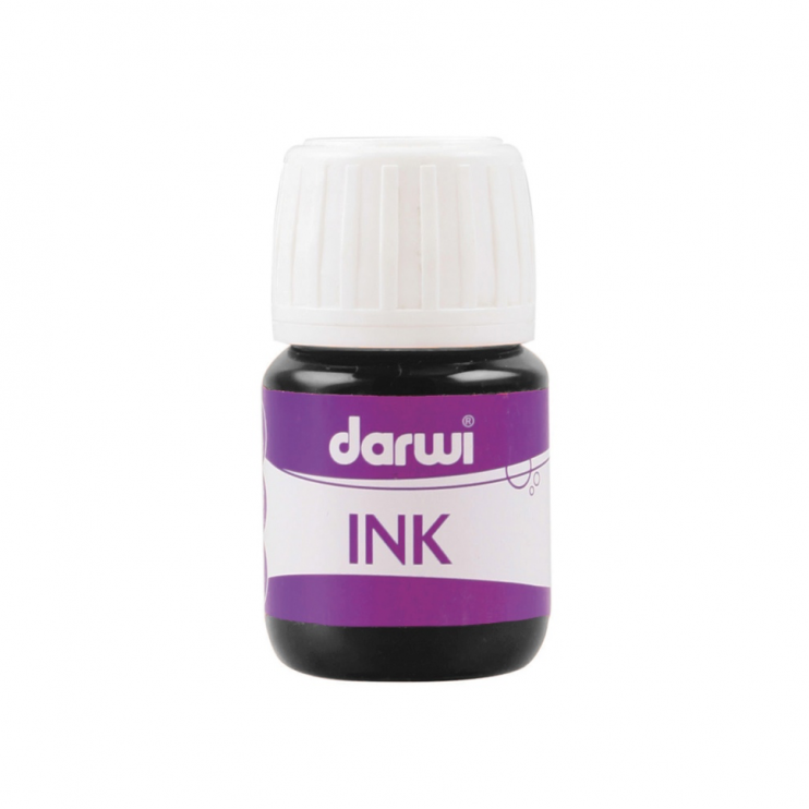 Тушь высокопигментированная Darwi "INK" Черная/ 30 мл (1500030100)