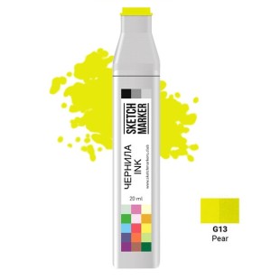 Чернила спиртовые Sketchmarker G13 Груша, 20 мл