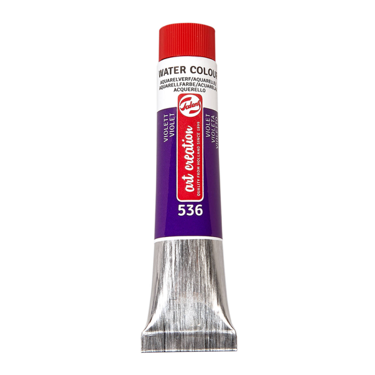 Краска акварельная в тубе "Art Creation" №536 Фиолетовый /12мл