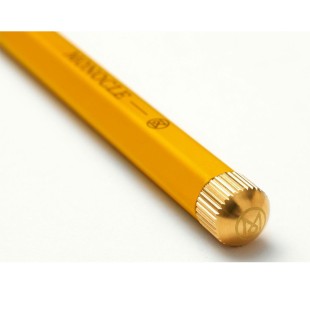 Ручка шариковая Leuchtturm "Drehgriffel Nr. 1 Monocle" чернила чёрные, корпус желтый