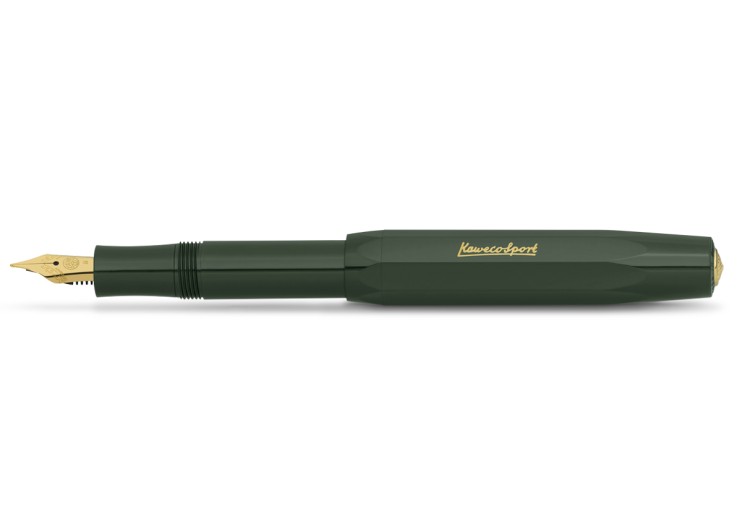 Ручка перьевая Kaweco "Classic Sport" EF (0,5мм), Green (10000487)
