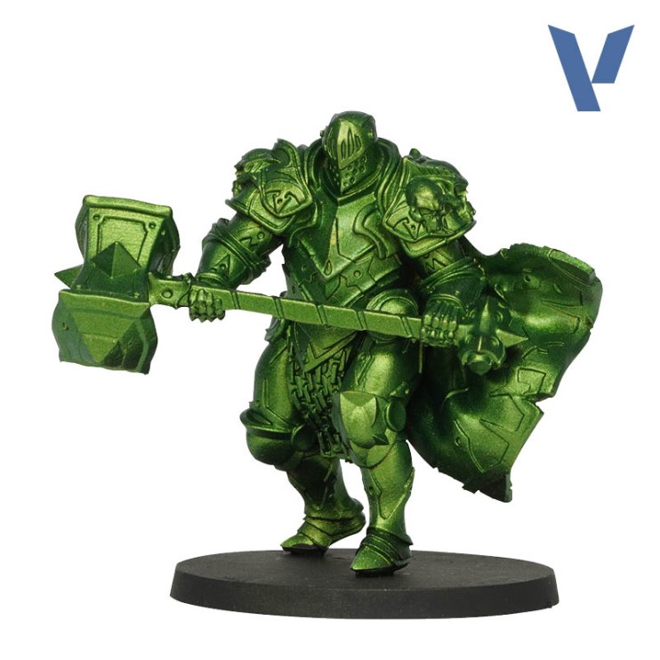 Краска акрил Vallejo "True Metallic Metal" 77.135 Amber Green, 18мл (серия Base)