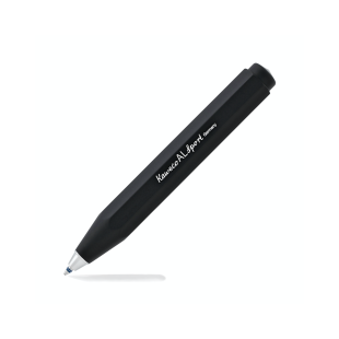 Ручка шариковая KAWECO "AL Sport" 1.0мм черный