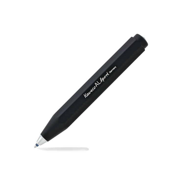 Ручка шариковая Kaweco "AL Sport" (1,0мм), Black (10000100)