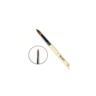 Колонок круглый Roubloff "1052" №9 длинная ручка с лаковым покрытием